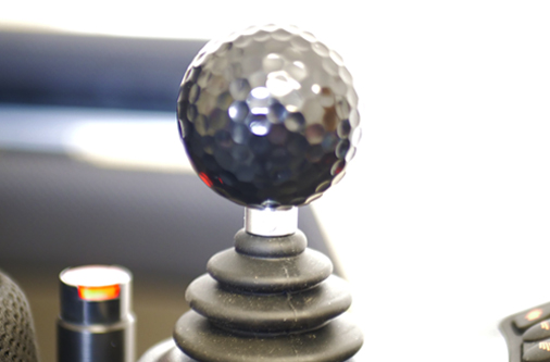 Joystick attachment: Golf ball