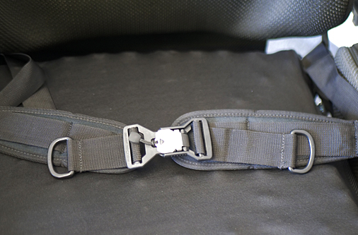 Lap belt, 2-point cushioned